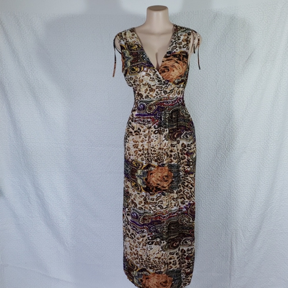 Long dress summer multi color